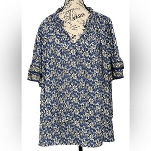 Max Studio Swing Necktie Blouse